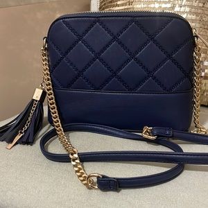 ALDO Navy/Yellow Gold Crossbody